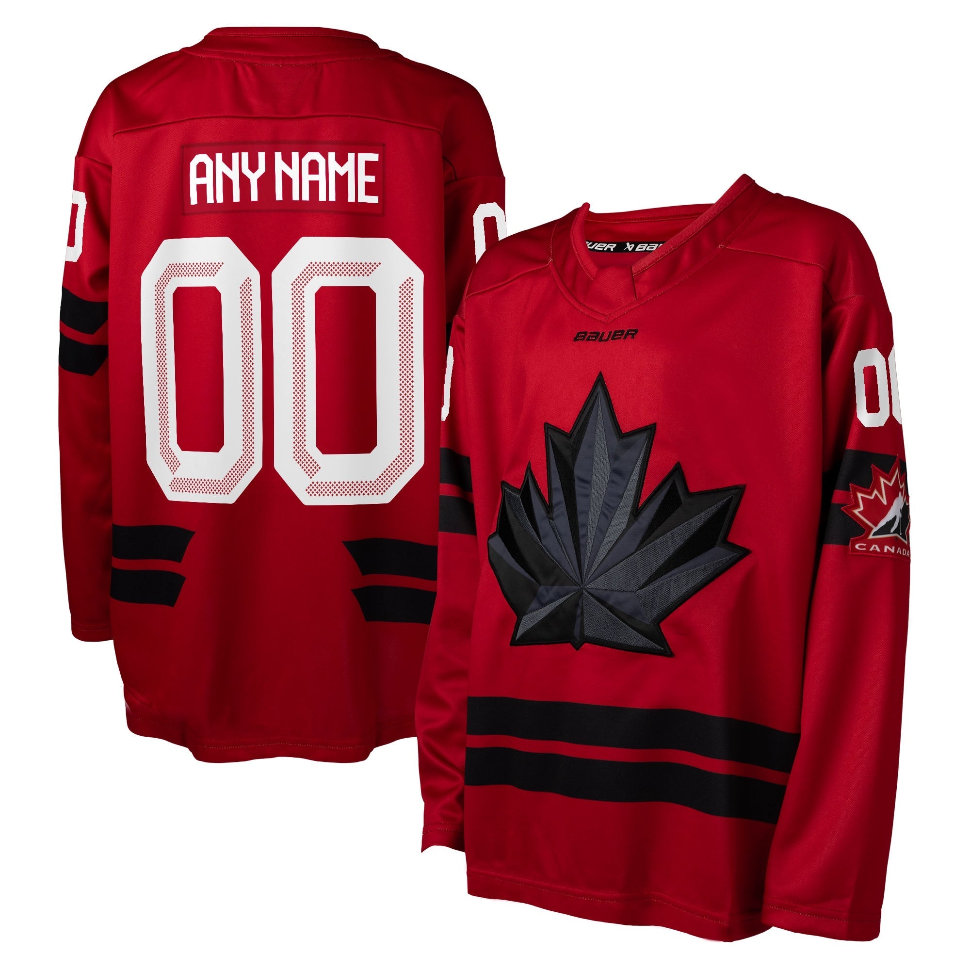 Hockey Canada Youth 2026 Replica Custom Jersey - White/Red
