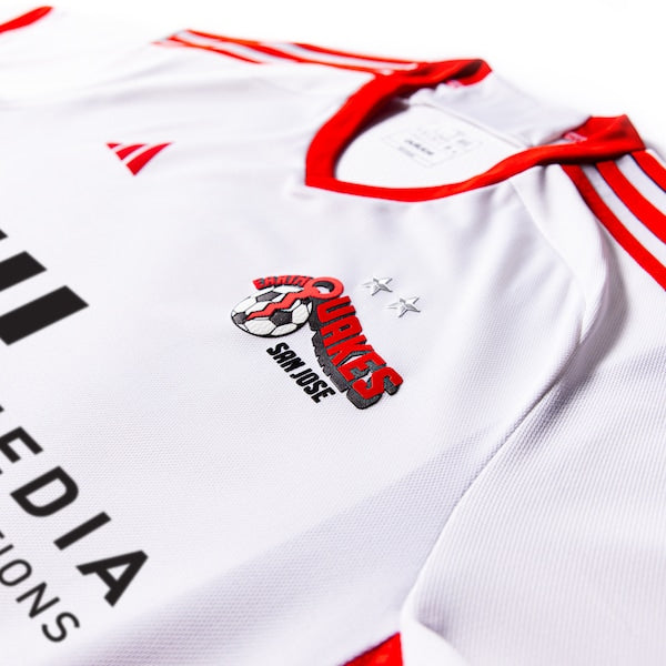 San Jose Earthquakes adidas 2024 The 50 Kit Authentic Custom Jersey - White