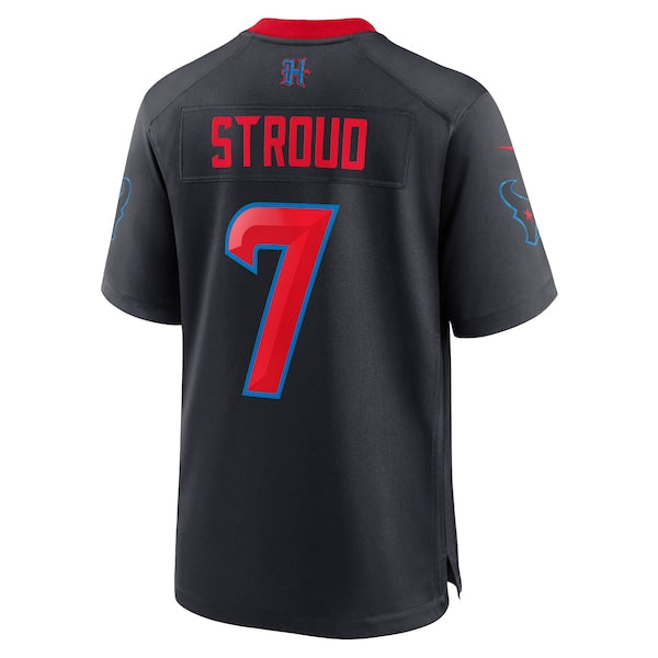 C.J. Stroud Houston Texans Nike 2nd Alternate Game Jersey - Navy