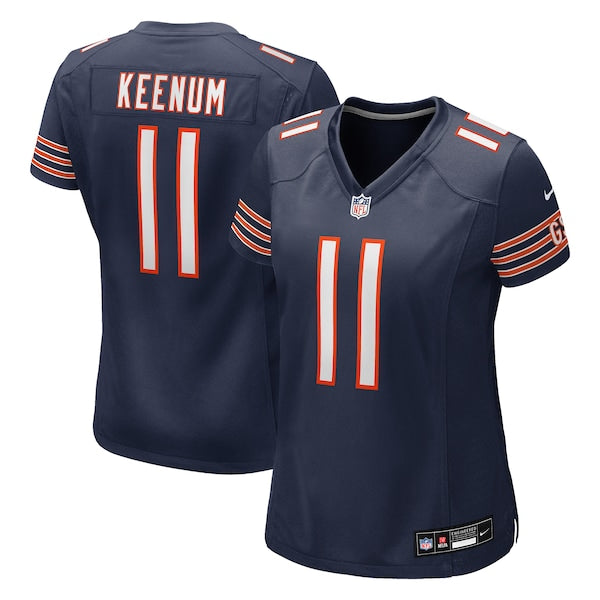 Case Keenum Chicago Bears Nike Women's Team Game Jersey -  Navy