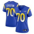 KT Leveston Los Angeles Rams Nike Women's Team Game Jersey -  Royal
