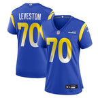KT Leveston Los Angeles Rams Nike Women's Team Game Jersey -  Royal