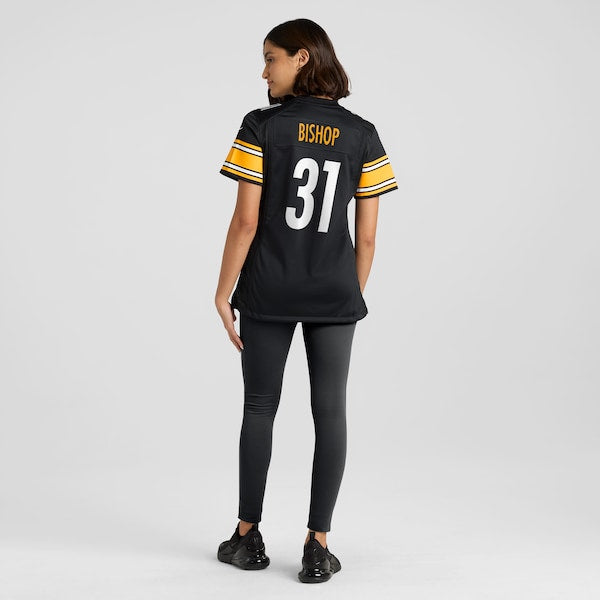 Beanie Bishop Pittsburgh Steelers Nike Women's  Game Jersey -  Black