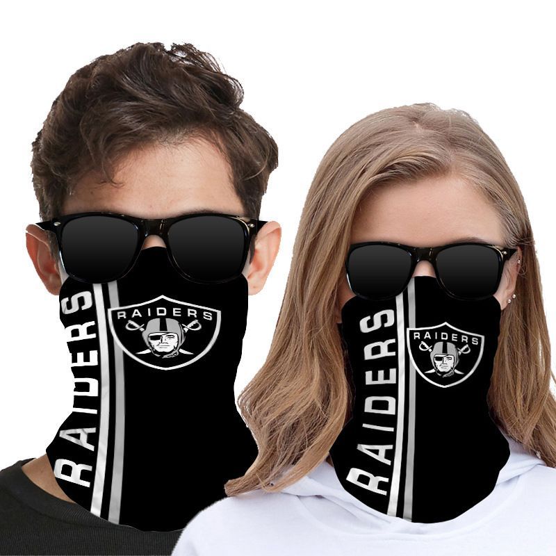RAIDERS FACE MASK BANDANAS