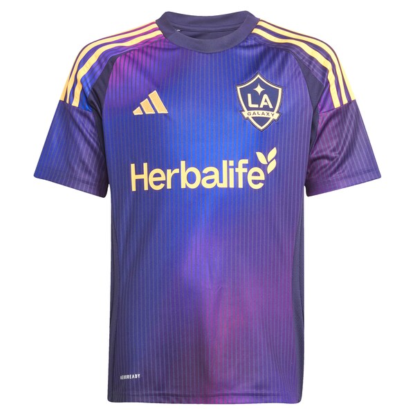 LA Galaxy adidas Youth 2025 RIZON Replica Custom Jersey - Navy