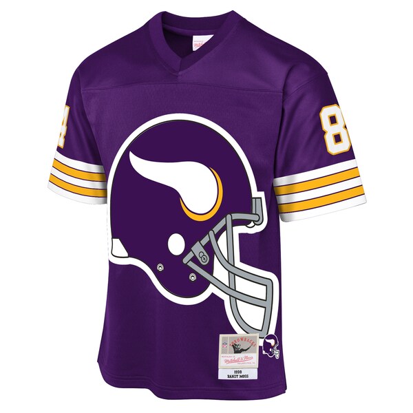 Randy Moss Minnesota Vikings  Youth 1998 Throwback Fashion Jersey - Purple