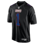 Malik Nabers New York Giants Nike Fashion Jersey - Carbon Black