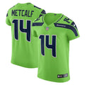 DK Metcalf Seattle Seahawks Nike Alternate Vapor Elite Player Jersey - Neon Green/Navy