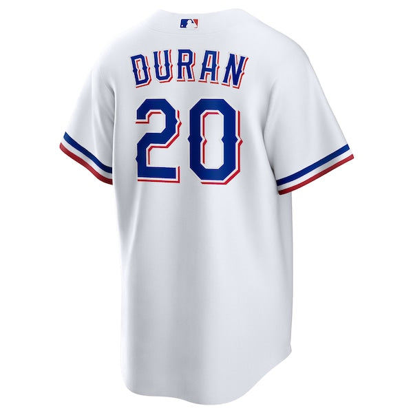 Ezequiel Duran Texas Rangers Nike  Youth Home Replica Jersey - White