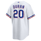 Ezequiel Duran Texas Rangers Nike  Youth Home Replica Jersey - White