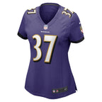 Kenyan Drake Baltimore Ravens Nike Women's  Game Jersey -  Purple