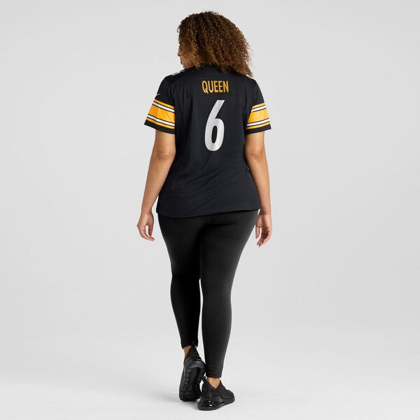 Patrick Queen Pittsburgh Steelers Nike Women's  Game Jersey -  Black
