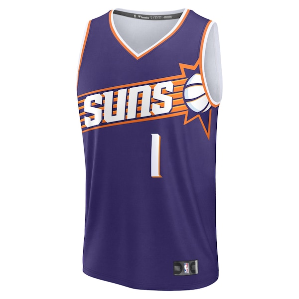 Devin Booker Phoenix Suns  Big & Tall Fast Break Jersey - Icon Edition - Purple