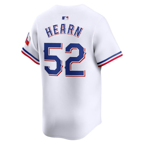 Taylor Hearn Texas Rangers Nike Home Limited Player Jersey - White