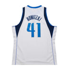 Dirk Nowitzki Dallas Mavericks 2010/11 Hardwood Classics Swingman Jersey - White