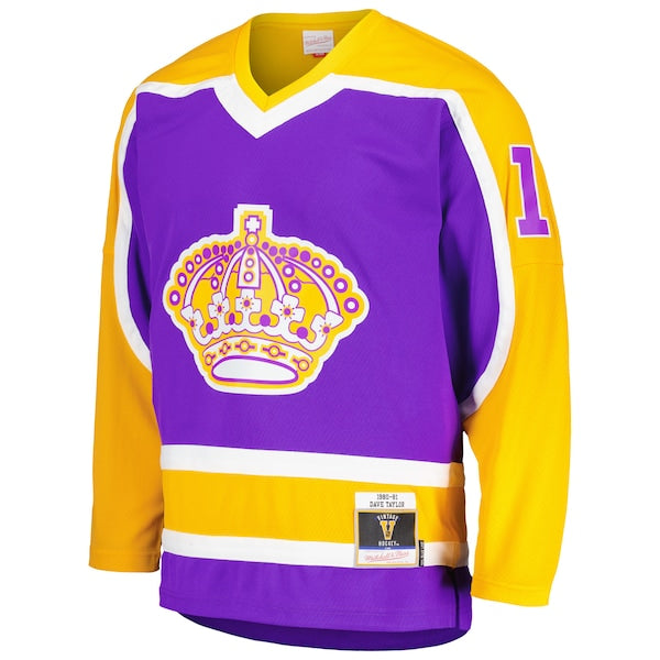Dave Taylor Los Angeles Kings  1980/81 Blue Line Player Jersey - Purple