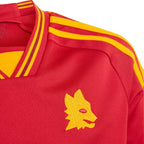 AS Roma adidas Youth 2023/24 Home Replica Jersey - Red