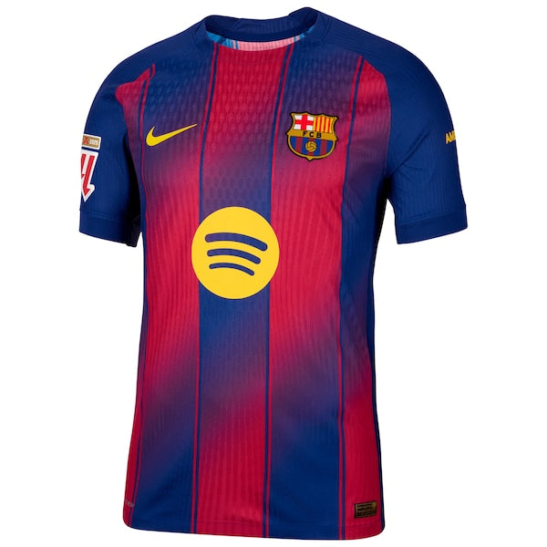 Barcelona Nike 2025/26 Home Authentic Jersey with Patch - Navy
