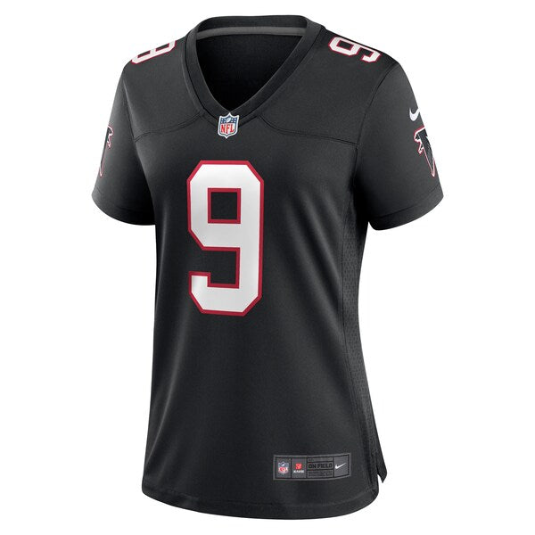 Michael Penix Jr. Atlanta Falcons Nike Women's Throwback Game Jersey -  Black/Red