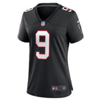 Michael Penix Jr. Atlanta Falcons Nike Women's Throwback Game Jersey -  Black/Red