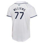 Carson Williams Tampa Bay Rays Nike Youth Home Player Game Jersey - White