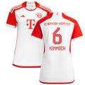 Joshua Kimmich Bayern Munich adidas Women's 2023/24 Home Replica Jersey - White/Black