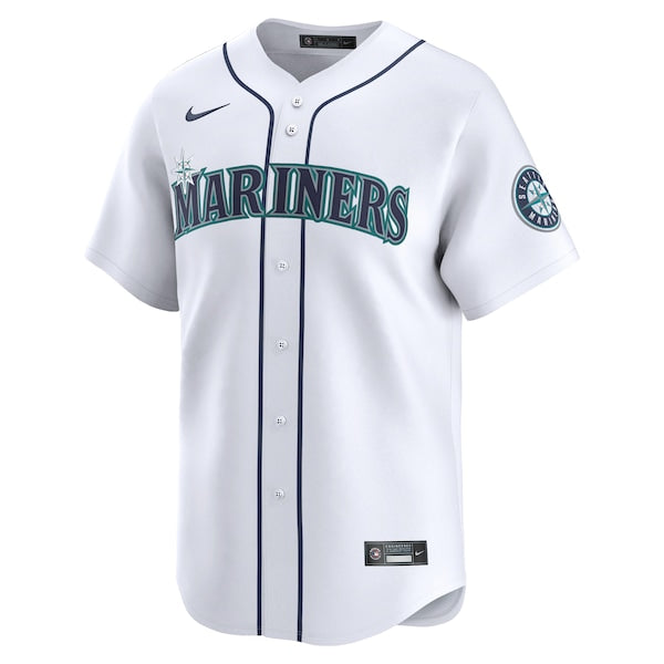 Seattle Mariners Nike 2024 Jackie Robinson Day Home Limited Jersey – White