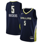 Paige Bueckers Dallas Wings Nike Youth 2025 WNBA Draft Explorer Edition Victory Player Jersey - Navy