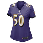 Kyle Van Noy Baltimore Ravens Nike Women's  Game Jersey -  Purple