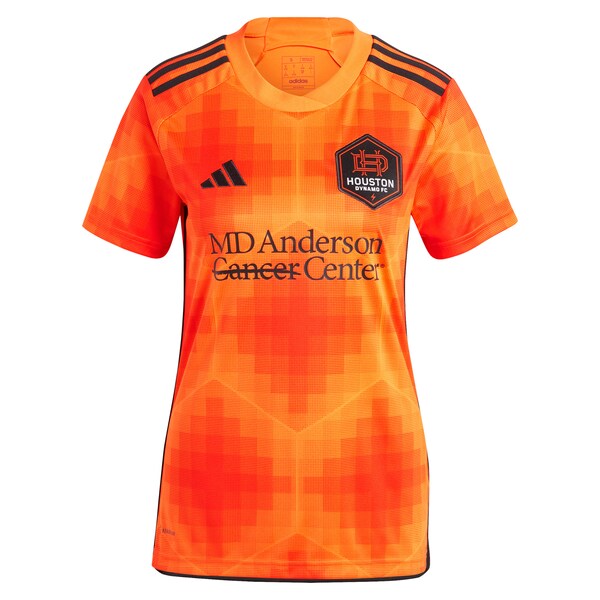 Houston Dynamo FC adidas Women's 2024 El Sol Replica Jersey - Orange