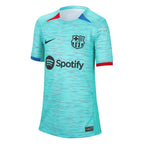 Pedri Barcelona Nike Youth 2023/24 Third Replica Jersey - Aqua