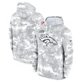 Denver Broncos Nike 2024 Salute to Service Club Fleece Pullover Hoodie - Arctic Camo