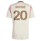 Christian Benteke D.C. United adidas 2025 The Soul Kit Replica Player Jersey - Natural