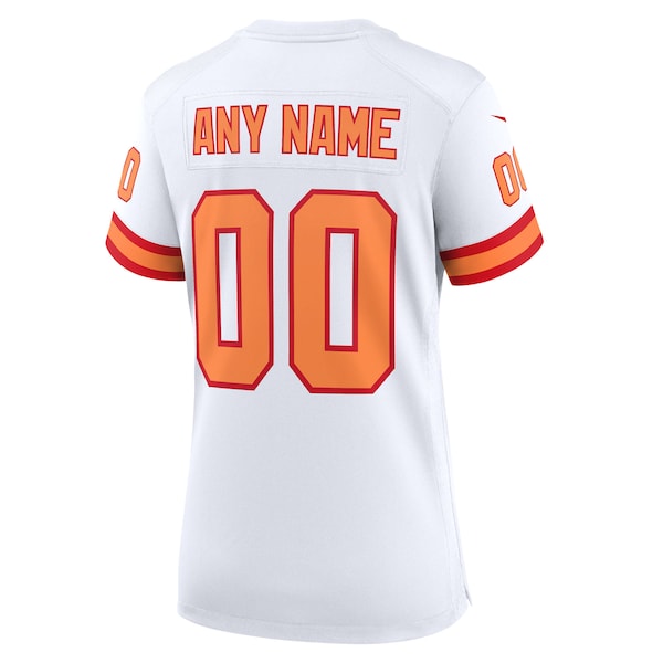 '76 Tampa Bay Buccaneers Nike Women's 50th Season Alternate Custom Game Jersey - White/Red