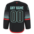 Seattle Kraken  Alternate Authentic Pro Custom Jersey - Black/Navy