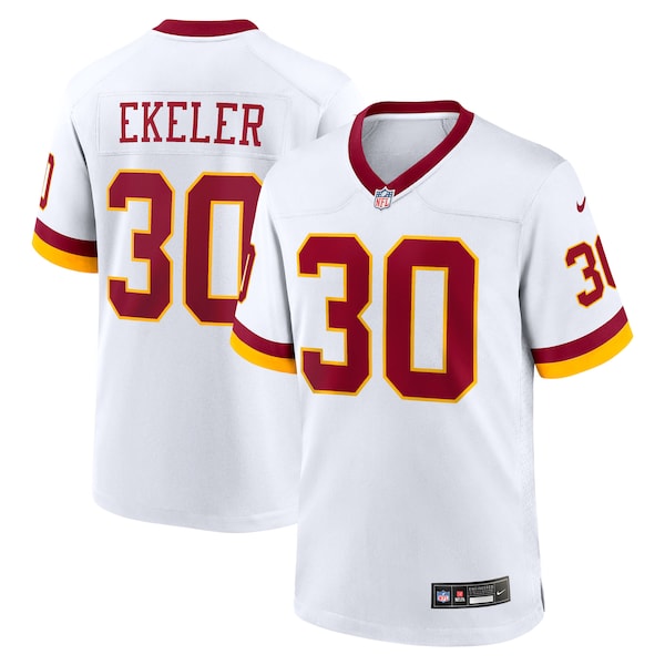 Austin Ekeler Washington Commanders Nike Game Super Bowl Era Jersey - White
