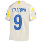 Matthew Stafford Los Angeles Rams Nike Youth Game Jersey - Cream/Royal/White