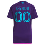 Charlotte FC adidas Women's 2023 Crown Jewel Kit Replica Custom Jersey - Purple