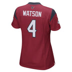 Deshaun Watson Houston Texans Nike Women's Player Game Jersey - Red/Navy/White