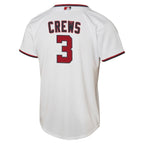 Dylan Crews Washington Nationals Nike Youth Home Replica Jersey - White