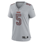 Trey Lance San Francisco 49ers Nike Women's Atmosphere Fashion Game Jersey - Gray