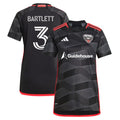 Lucas Bartlett D.C. United adidas Women's 2024 The Icon Kit Replica Player Jersey - Black