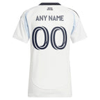 San Diego FC adidas Women's 2025 Woven Into One Replica Custom Jersey - White