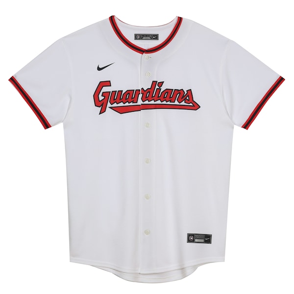 Cleveland Guardians Nike Toddler Home Blank Replica Jersey - White