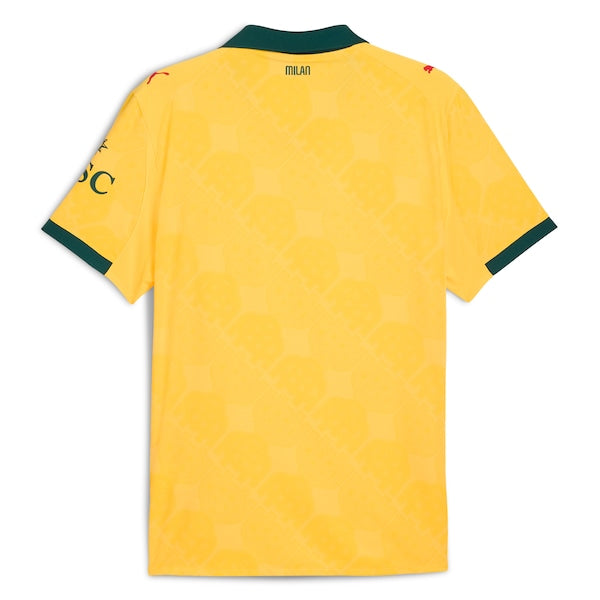 AC Milan Puma 2025/26 Third Authentic Jersey - Yellow