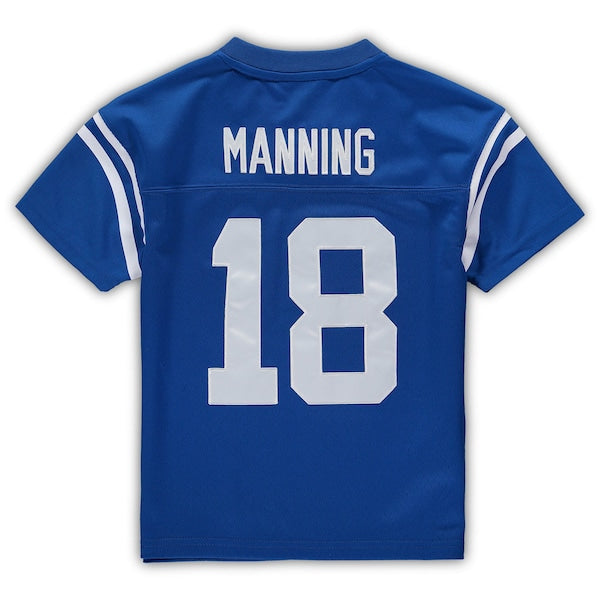 Peyton Manning Indianapolis Colts Male Preschool Retired Legacy Jersey - Royal