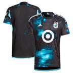 Minnesota United FC adidas 2024 Starry Night Authentic Jersey - Black
