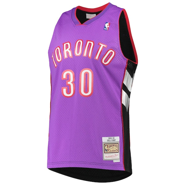 Dell Curry Toronto Raptors 2001/02 Hardwood Classics Swingman Jersey - Purple
