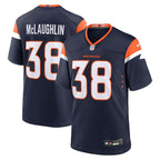 Jaleel McLaughlin Denver Broncos Nike Alternate Game Jersey -  Navy/White/Orange