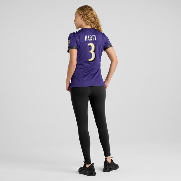 Deonte Harty Baltimore Ravens Nike Women's  Game Jersey -  Purple